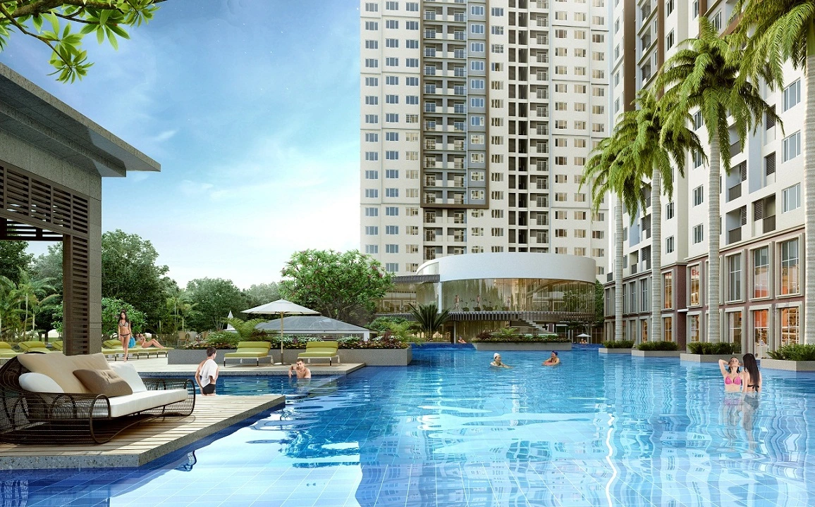 hồ bơi căn hộ richstar tân phú